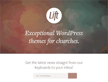 Tablet Screenshot of liftthemes.com
